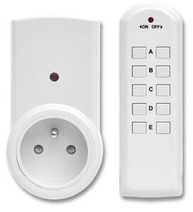 Ecolite EZ-7901 - SADA 3x Dálkově ovládaná zásuvka + dálkové ovládání