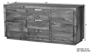BARON Komoda Standard 75x150 cm, palisandr