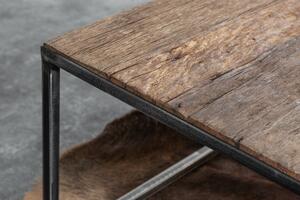 Konferenční stolek Darruto, 110 cm, teakové dřevo