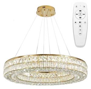 Toolight Toolight, LED stropní svítidlo 60cm APP1568-CP, zlatá, OSW-06979
