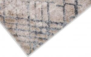 Makro Abra Moderní kusový koberec COMO PK88A krémový Rozměr: 80x150 cm