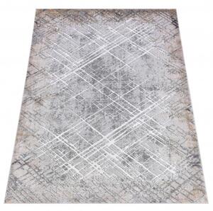 Makro Abra Moderní kusový koberec COMO PK88A šedý Rozměr: 80x150 cm
