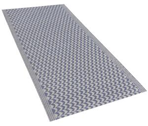 Venkovní koberec 60 x 90 cm námořnická modrá MANGO