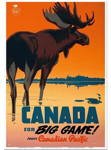 Retro cedule - Canada Travel Poster