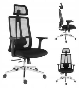 Otočná kancelářská židle Neoseat černá