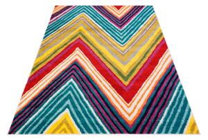 Makro Abra Moderní kusový koberec SALSA 9771A Geometrický vícebarevný Rozměr: 120x170 cm
