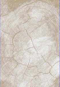 Makro Abra Moderní kusový koberec COMO RE41D Staré Dřevo světle béžový Rozměr: 140x200 cm