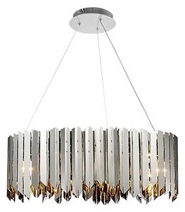 Toolight Závěsné osvětlení Modern D23 APP1763-8CP chrom