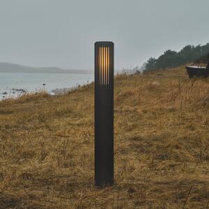 Nordlux Oсвітlení cesty Aludra 95 Seaside, hliník, černé, stmívatelný, Černá, Hliník