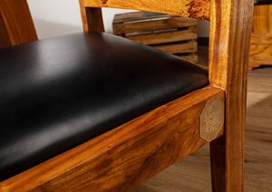 CAMBRIDGE Židle z akátu 45x50x100 med, lakovaná, sada 4 kusů