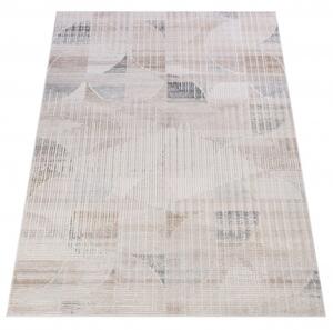 Makro Abra Moderní kusový koberec COMO PK48B krémový Rozměr: 80x150 cm