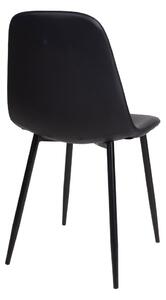 Designová jídelní židle Myla černá - Skladem