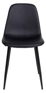 Designová jídelní židle Myla černá - Skladem