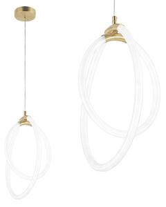 Toolight Designové LED osvětlení Ring G019-CP Gold