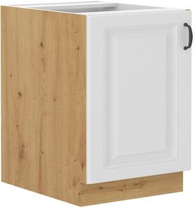 Samostatná kuchyňská skříňka spodní 60 cm 02 - VISION - Matera / Dub lancelot
