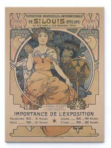Obraz Alfons Mucha - Světová výstava v St. Louis / Exposition de Saint-Louis (1903)