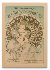 Obraz Alfons Mucha - Dictionnaire des arts décoratifs (1902)
