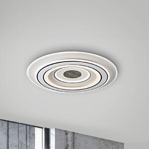JUST LIGHT. LED stropní svítidlo Tolago, Ø 40 cm, CCT, stmívatelné
