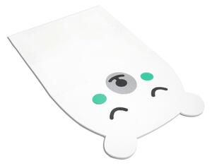 VYLEN Designová puzzle podlaha Méďa Barva: Bílý - barva tváří: jarní zelená