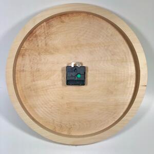 Dřevěné hodiny Alfons Mucha - průměr 40 cm Průměr (cm): 30 cm
