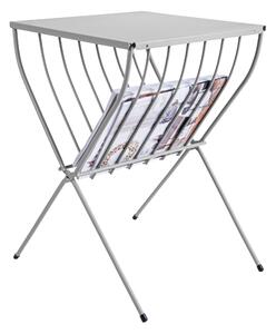 Select Time Šedý kovový odkládací stolek Ropon