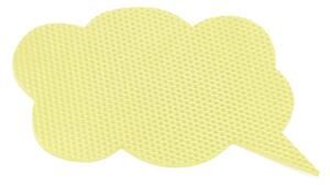 VYLEN Nástěnka samolepicí - bublina malá 10 Žlutá, Tvar bubliny: Dream (mráček)