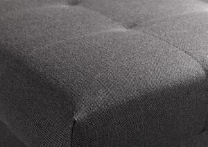 ARIELLA Rohová pohovka včetně podnožky, 230x160x85, tmavě šedá