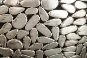 Set konferenčních stolků Saim mosaic, stříbrný