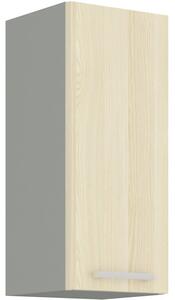 Samostatná kuchyňská skříňka 30 x 72 cm 08 - THOR - Bílá lesklá