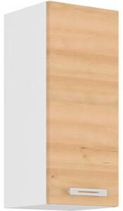 Samostatná kuchyňská skříňka 30 x 72 cm 08 - THOR - Bílá lesklá