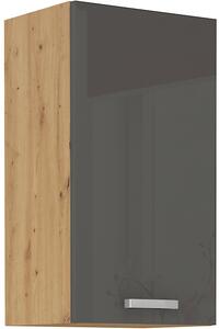 STOLARz 40 cm skříňka horní jednodveřová ARTISAN Barevné provedení ARTISAN: Krémový lesk