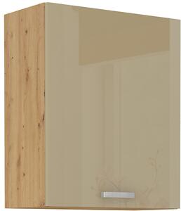 STOLARz 60 cm skříňka horní jednodveřová ARTISAN Barevné provedení ARTISAN: Cappuccino lesk
