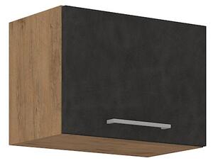 Kuchyňská skříňka s otevíráním nahoru šířka 50 cm 26 - MYSTIC - Cappucino lesklá