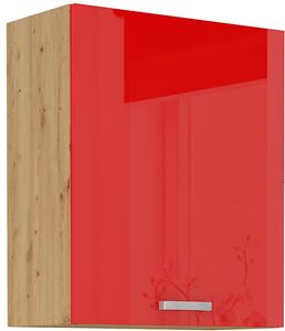 STOLARz 60 cm skříňka horní jednodveřová ARTISAN Barevné provedení ARTISAN: Červený lesk