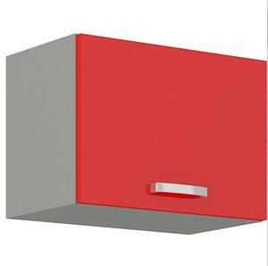 Závěsná skříňka se zvedacími dvířky 60 cm GOREN - Bílá lesklá