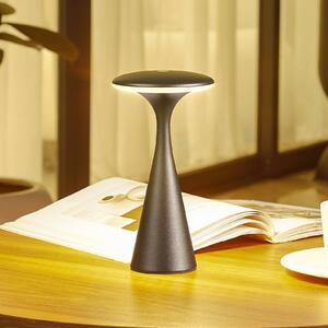Nabíjecí stolní lampa Lindby LED Evelen, černá, IP54, CCT