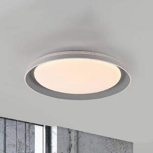 JUST LIGHT. Stropní svítidlo Sati LED, plast, šedá barva