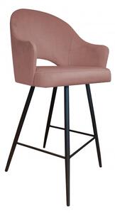 Moderní barová čalouněná židle Windy Magic velvet 19