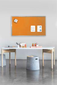 VYLEN Pěnové nástěnky s hliníkovým rámem 100 x 50 cm 20 Oranžová