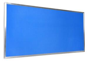 VYLEN Pěnové nástěnky s hliníkovým rámem 100 x 50 cm Modrá, 1000 mm x500 mm