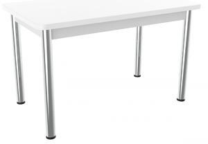 Stůl s kovovými nohami Sevo 120 x 70 cm Wenge Magic