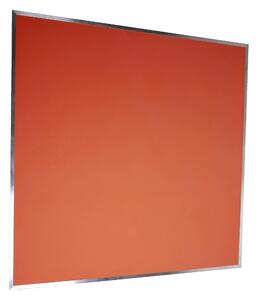 VYLEN Pěnová nástěnka s hliníkovým rámem 100 x 100 cm Červená, 1000 mm x1000 mm