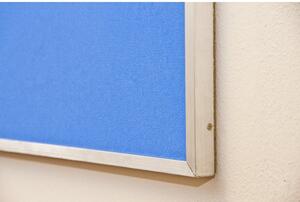 VYLEN Pěnová nástěnka s hliníkovým rámem 100 x 100 cm 50 Modrá