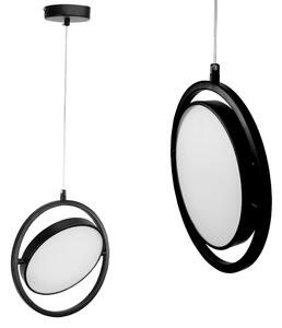 Toolight Toolight, LED závěsné svítidlo 26cm, 5W, 4000K, APP1790-CP, černá, OSW-06067