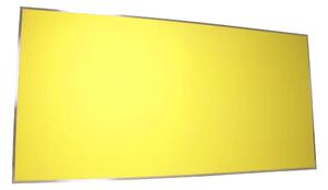 VYLEN Pěnová nástěnka s hliníkovým rámem 200 x 100 cm 10 Žlutá