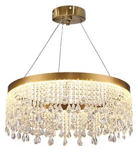 Toolight Toolight, LED stropní osvětlení 60cm, 24W, 4000K, APP1731-1CP, zlatá, OSW-04342