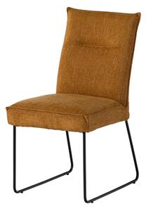 SEATTLE Čalouněná židle 51x61x92 oranžová
