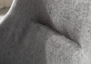 TACOMA Otočná židle divoký dub, 56x60x87, šedá