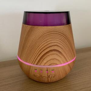 AWM - Aroma Difuzér Bandi 120ml, LED, USB, časovač, dekor dřevo