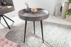 Příruční stolek PUR 45 cm - šedá - INV